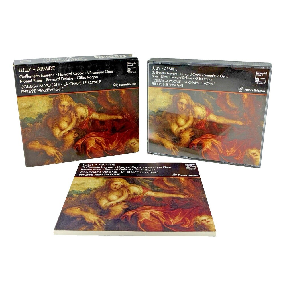 Jean-Baptiste Lully's Baroque Opera Armide Vintage 1993 Harmonia Mundi CD Set